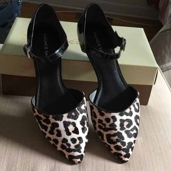 Franco Sarto Shoes - Leopard hair shoes.